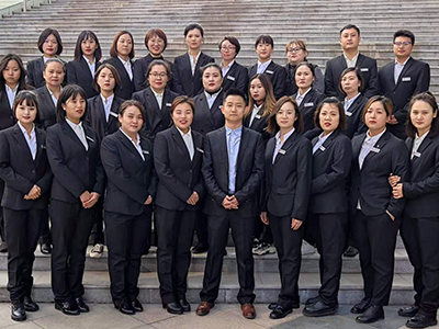 安迅商務(wù)工商注冊部合影